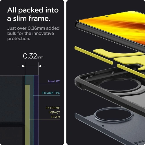 Kup Etui Spigen Tough Armor Pocophone X3 Pro/X3 NFC Metal Slate - SPN1622MTL - {ean13} - Sklep Home Screen