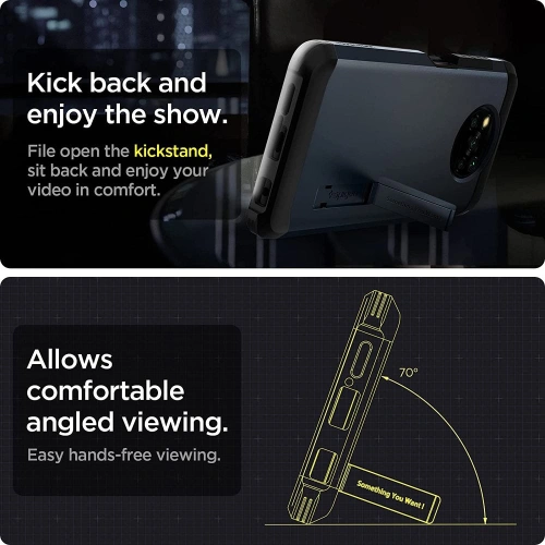Kup Etui Spigen Tough Armor Pocophone X3 Pro/X3 NFC Fém Slate - SPN1622MTL - {ean13} - Sklep Home Screen