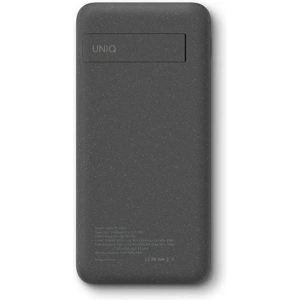 UNIQ Powerbank indukcyjny Hyde Air Click 10000mAh USB-C 20W PD Fast Wireless charge ciemno szary/dark grey