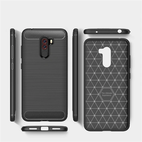 Buy HS Case SOLID TPU Pocophone F1 Black + Screen Protector - HSC049 - {ean13} - Home Screen Store Europe