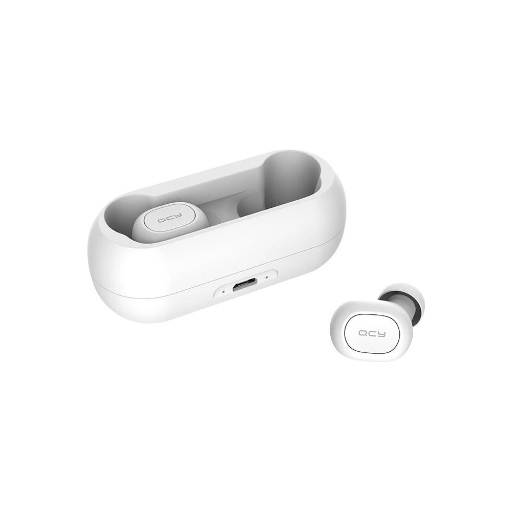 Słuchawki TWS QCY T1C, Bluetooth 5.0 (białe)