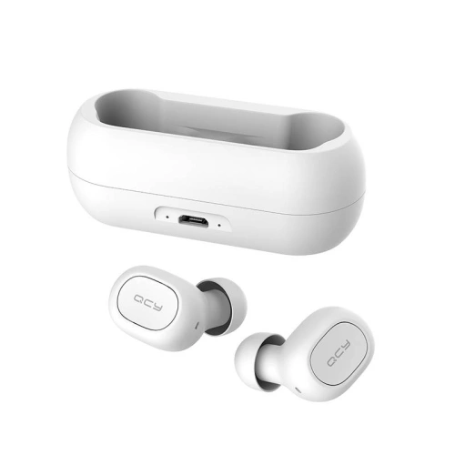 Kup Sluchátka TWS QCY T1C, Bluetooth 5.0 (bílé) - QCY026 - {ean13} - Sklep Home Screen
