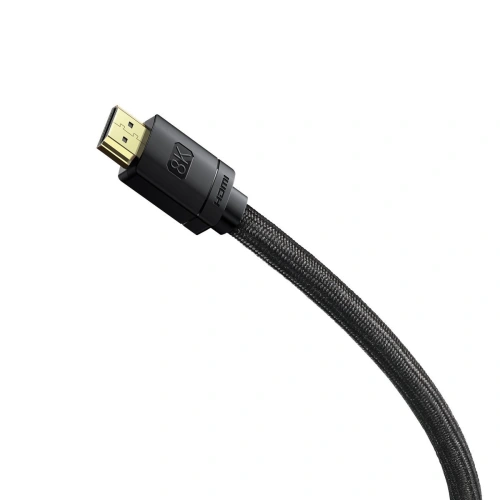 Buy Baseus High Definition Series Cable HDMI 2.1, 8K 60Hz, 3D, HDR, 48Gbps, 2m (black) - BSU2691BLK - {ean13} - Home Screen Store Europe