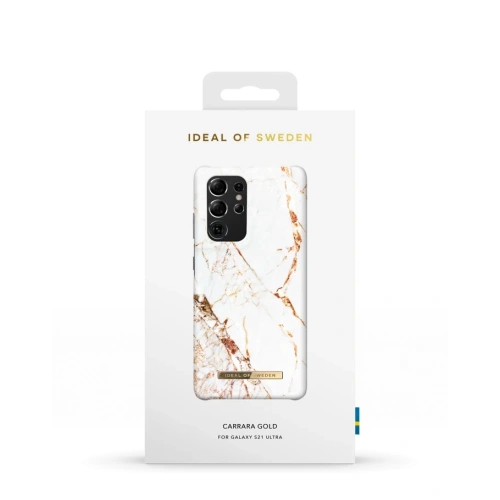 Buy iDeal of Sweden Fashion Samsung Galaxy S21 Ultra (Carrara Gold) - IDS439CARGLD - {ean13} - Home Screen Store Europe