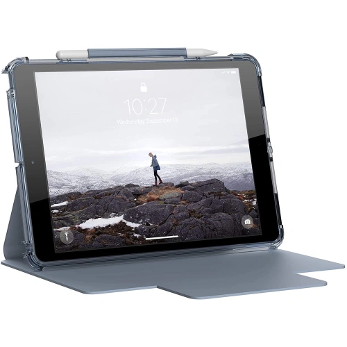 Kup Etui UAG Urban Armor Gear Lucent [U] Apple iPad 10.2 7&8G cu suport pentru Apple Pencil (albastru deschis) - UAG649BLU - {ean13} - Sklep Home Screen