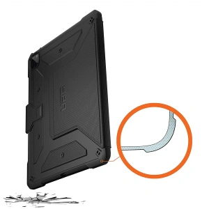 Kup Etui UAG Urban Armor Gear Metropolis Apple iPad Pro 12.9 2020/2021 (a 4-a și a 5-a generație) cu suport pentru Apple Pencil (neagră) - UAG652BLK - {ean13} - Sklep Home Screen