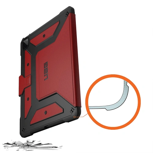 Kup Etui UAG Urban Armor Gear Metropolis Apple iPad Pro 12.9 2020/2021 (4. i 5. generacji) z uchwytem do Apple Pencil (czerwona) - UAG653RED - {ean13} - Sklep Home Screen