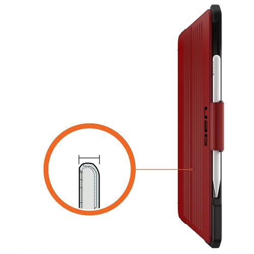 Kup Etui UAG Urban Armor Gear Metropolis Apple iPad Pro 12.9 2020/2021 (a 4-a și a 5-a generație) cu suport pentru Apple Pencil (roșie) - UAG653RED - {ean13} - Sklep Home Screen