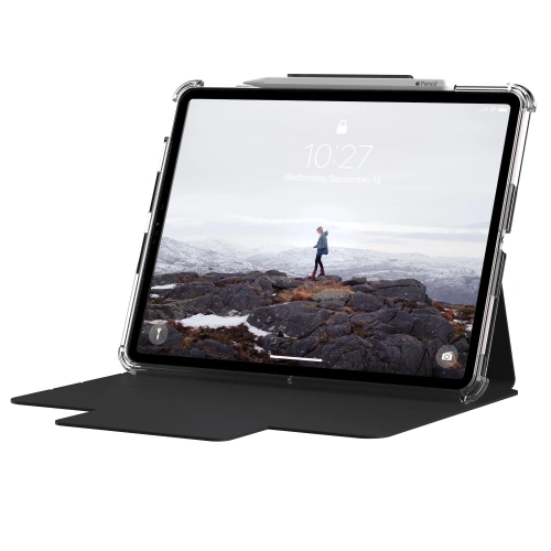 Kup Etui UAG Urban Armor Gear Lucent [U] Apple iPad Pro 12.9 2020/2021 (a 4-a și a 5-a generație) cu suport pentru Apple Pencil (neagră) - UAG655BLK - {ean13} - Sklep Home Screen