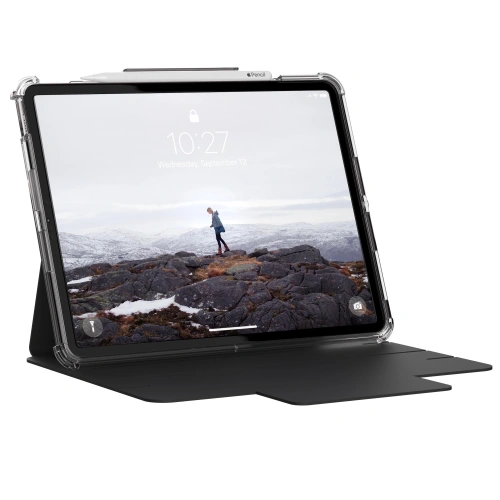 Kup Etui UAG Urban Armor Gear Lucent [U] Apple iPad Pro 12.9 2020/2021 (a 4-a și a 5-a generație) cu suport pentru Apple Pencil (neagră) - UAG655BLK - {ean13} - Sklep Home Screen