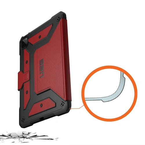 Kup Urban Armor Gear Apple UAG Tasche Metropolis iPad Air 10.9 (4. und 5. Generation)/iPad Pro 11 (1., 2. und 3. Generation) Rot - UAG659RED - {ean13} - Sklep Home Screen
