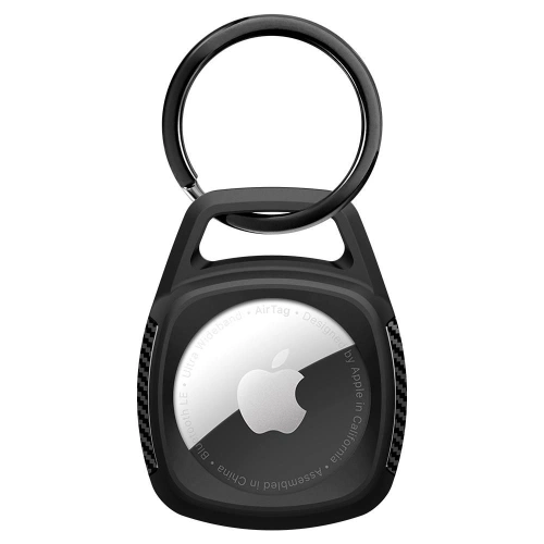 Kup Silikonowe etui Spigen Rugged Armor Apple AirTag Matte Black - SPN1623BLK - {ean13} - Sklep Home Screen