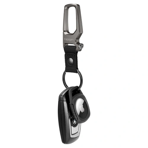 Kup Silikonos tok Spigen Rugged Armor Apple AirTag Matt Fekete - SPN1623BLK - {ean13} - Sklep Home Screen