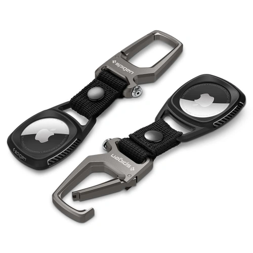 Kup Silikonowe etui Spigen Rugged Armor Apple AirTag Matte Black - SPN1623BLK - {ean13} - Sklep Home Screen