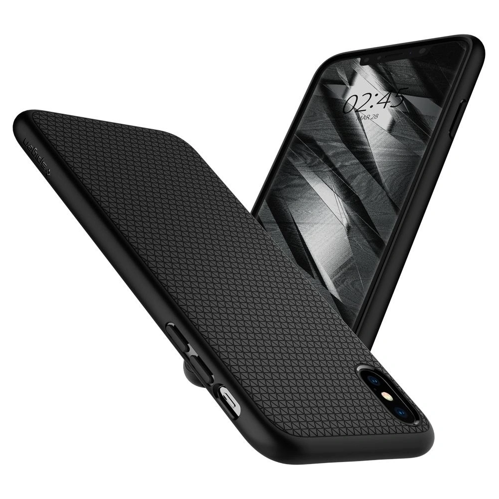 Etui Spigen Liquid Air Apple iPhone XC Black