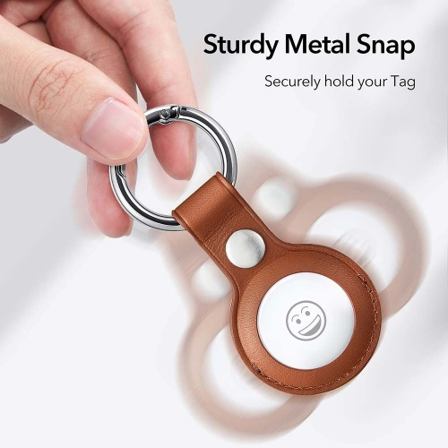 Kup Etui ze skóry ekologické ESR Metro Apple AirTag hnědé - ESR320BR - {ean13} - Sklep Home Screen