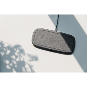 Kup Podwójna bezprzewodowa ładowarka indukcyjna Moshi Sette Q Qi (Nordic Grey) - MOSH144GRY - {ean13} - Sklep Home Screen