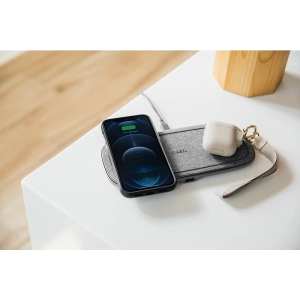 Buy Moshi Sette Q Dual Qi Wireless Charger (Nordic Gray) - MOSH144GRY - {ean13} - Home Screen Store Europe