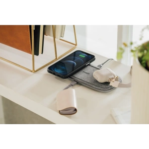 Buy Moshi Sette Q Dual Qi Wireless Charger (Nordic Gray) - MOSH144GRY - {ean13} - Home Screen Store Europe