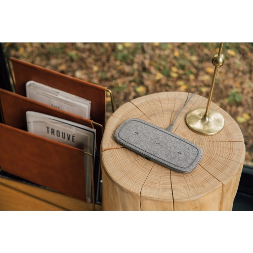 Kup Încărcător wireless inductiv dublu Moshi Sette Q Qi (Nordic Grey) - MOSH144GRY - {ean13} - Sklep Home Screen