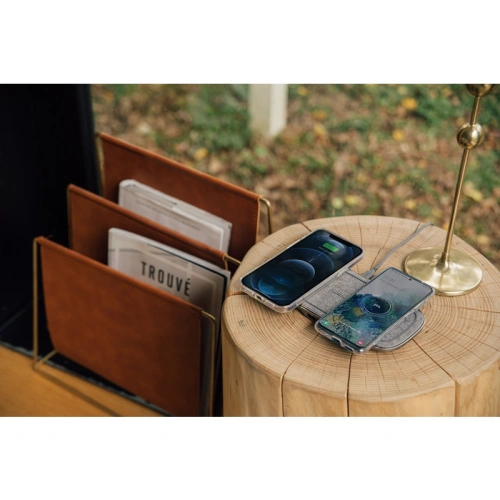 Kup Încărcător wireless inductiv dublu Moshi Sette Q Qi (Nordic Grey) - MOSH144GRY - {ean13} - Sklep Home Screen