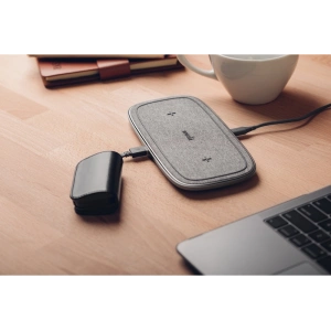 Buy Moshi Sette Q Dual Qi Wireless Charger (Nordic Gray) - MOSH144GRY - {ean13} - Home Screen Store Europe