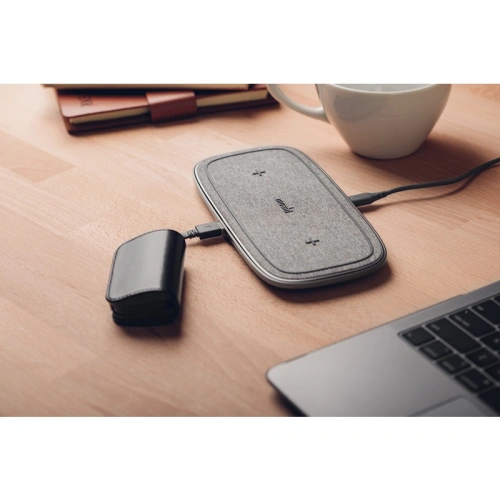 Kup Încărcător wireless inductiv dublu Moshi Sette Q Qi (Nordic Grey) - MOSH144GRY - {ean13} - Sklep Home Screen