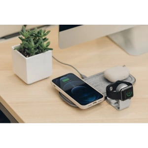 Buy Moshi Sette Q Dual Qi Wireless Charger (Nordic Gray) - MOSH144GRY - {ean13} - Home Screen Store Europe