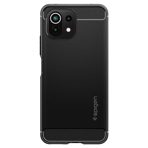 Kup Etui Spigen Rugged Armor Xiaomi Mi 11 Lite LTE/5G Matte Black - SPN1624BLK - {ean13} - Sklep Home Screen