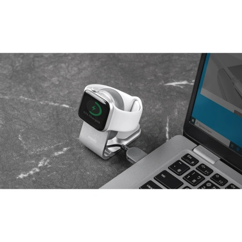 Kup Összecsukható MFi töltő Apple Watch Moshi Flekto USB kábellel (ezüst) - MOSH145SLV - {ean13} - Sklep Home Screen