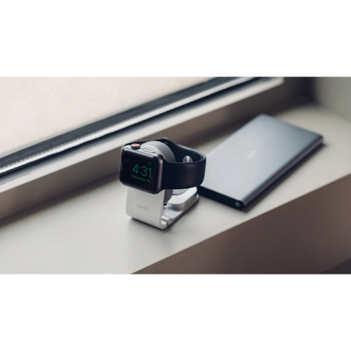 Kup Összecsukható MFi töltő Apple Watch Moshi Flekto USB kábellel (ezüst) - MOSH145SLV - {ean13} - Sklep Home Screen