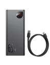 Buy PowerBank Baseus Adaman Metal 20000mAh, PD, QC 3.0, 65W, 2xUSB + USB-C + micro USB, (black) - BSU2696BLK - {ean13} - Home Screen Store Europe