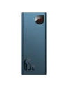 PowerBank Baseus Adaman Metal 20000mAh, PD, QC 3.0, 65W, 2xUSB + USB-C + micro USB, (modrý)