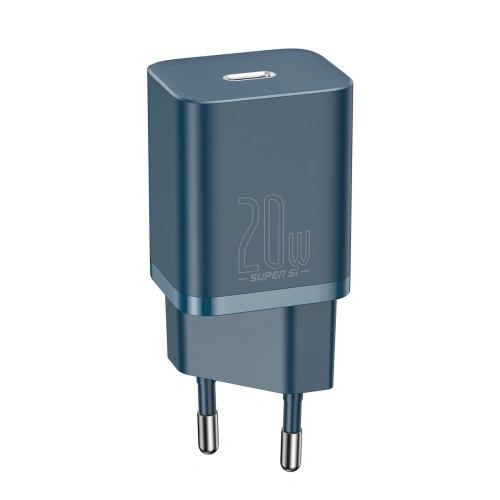Kup Încărcătorul de rețea Baseus Super Si Quick Charger 1C 20W (albastru) - BSU2699BLU - {ean13} - Sklep Home Screen