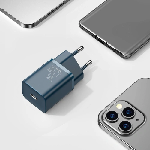 Kup Încărcătorul de rețea Baseus Super Si Quick Charger 1C 20W (albastru) - BSU2699BLU - {ean13} - Sklep Home Screen