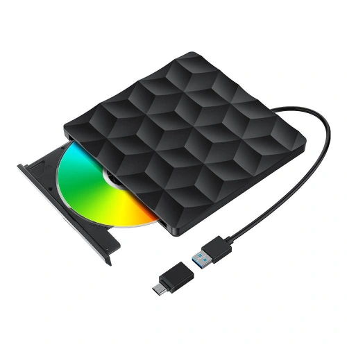 Buy BlitzWolf BW-VD1, USB 3.0 / USB-C External Burner CD / DVD - BLZ379 - {ean13} - Home Screen Store Europe