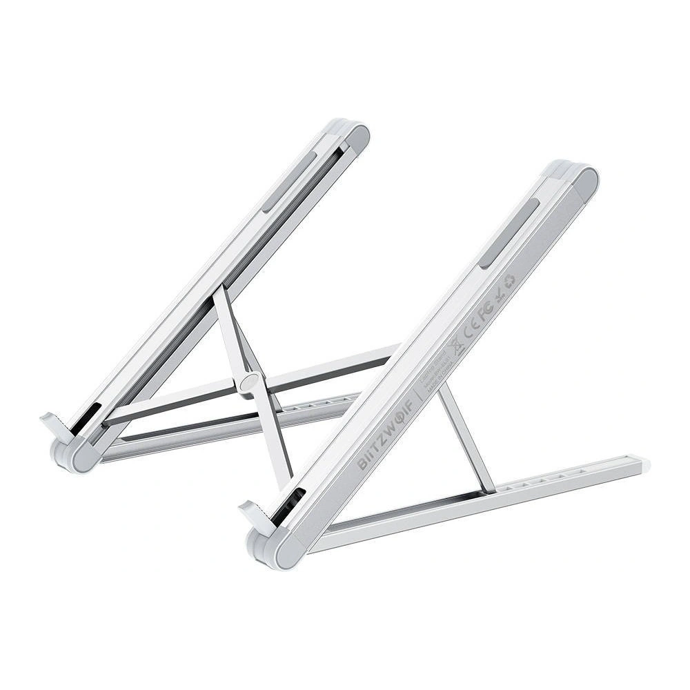 Podstawka Pod Laptop BlitzWolf BW-ELS1, 9.7-15.6, Regulowana (Srebrna) 
