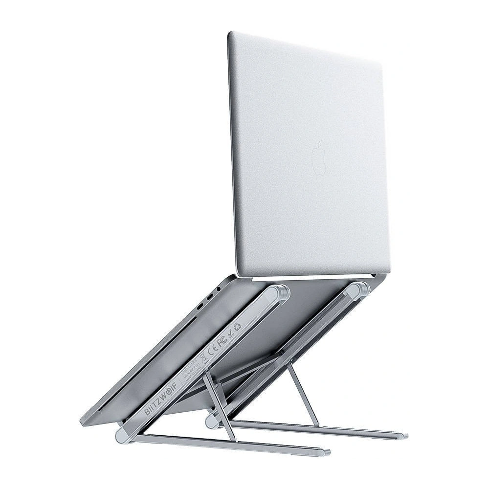 Podstawka Pod Laptop BlitzWolf BW-ELS1, 9.7-15.6, Regulowana (Srebrna) 