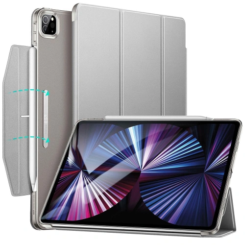 Kup ESR Apple Tasche Ascend Trifold iPad Pro 11 2021 (3. Generation) Silber Grau - ESR324SLVGRY - {ean13} - Sklep Home Screen