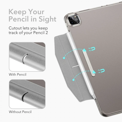 Buy ESR Ascend Trifold Apple iPad Pro 11 2021 Silver Grey - ESR324SLVGRY - {ean13} - Home Screen Store Europe
