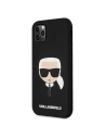 Kup Etui Karl Lagerfeld KLHCN58SLKHBK Apple iPhone 11 Pro negru/black hardcase Silicone Karl`s Head - KLD506BLK - {ean13} - Sklep Home Screen