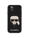 Kup Etui Karl Lagerfeld KLHCN58SLKHBK Apple iPhone 11 Pro negru/black hardcase Silicone Karl`s Head - KLD506BLK - {ean13} - Sklep Home Screen