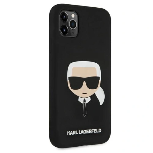 Kup Etui Karl Lagerfeld KLHCN58SLKHBK Apple iPhone 11 Pro negru/black hardcase Silicone Karl`s Head - KLD506BLK - {ean13} - Sklep Home Screen