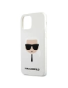 Kup Etui Karl Lagerfeld KLHCP12MSLKHWH Apple iPhone 12/12 Pro alb/white hardcase Silicone Karl`s Head - KLD507WHT - {ean13} - Sklep Home Screen