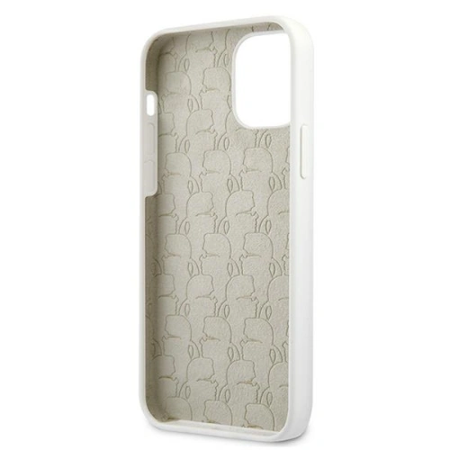 Kup Etui Karl Lagerfeld KLHCP12MSLKHWH Apple iPhone 12/12 Pro alb/white hardcase Silicone Karl`s Head - KLD507WHT - {ean13} - Sklep Home Screen