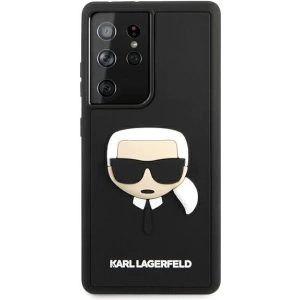 Buy Karl Lagerfeld KLHCS21LKH3DBK Samsung Galaxy S21 Ultra black hardcase 3D Rubber Karl`s Head - KLD508BLK - {ean13} - Home Screen Store Europe