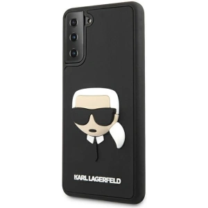 Kup Etui Karl Lagerfeld KLHCS21MKH3DBK Samsung Galaxy S21+ Plus czarny/black hardcase 3D Rubber Karl`s Head - KLD509BLK - {ean13} - Sklep Home Screen