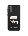 Buy Karl Lagerfeld KLHCS21MKH3DBK Samsung Galaxy S21+ Plus black hardcase 3D Rubber Karl`s Head - KLD509BLK - {ean13} - Home Screen Store Europe