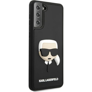 Kup Etui Karl Lagerfeld KLHCS21MKH3DBK Samsung Galaxy S21+ Plus czarny/black hardcase 3D Rubber Karl`s Head - KLD509BLK - {ean13} - Sklep Home Screen