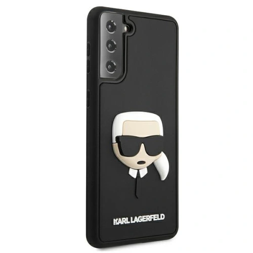 Buy Karl Lagerfeld KLHCS21MKH3DBK Samsung Galaxy S21+ Plus black hardcase 3D Rubber Karl`s Head - KLD509BLK - {ean13} - Home Screen Store Europe